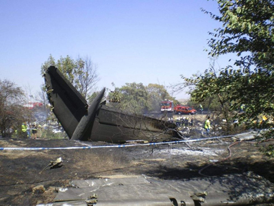 Accidente Barajas